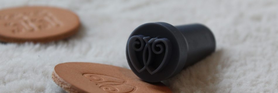 Tampon pour cuir personnalisé